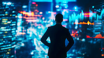 Fototapeta premium Investment Analysis and Global Strategies Overview