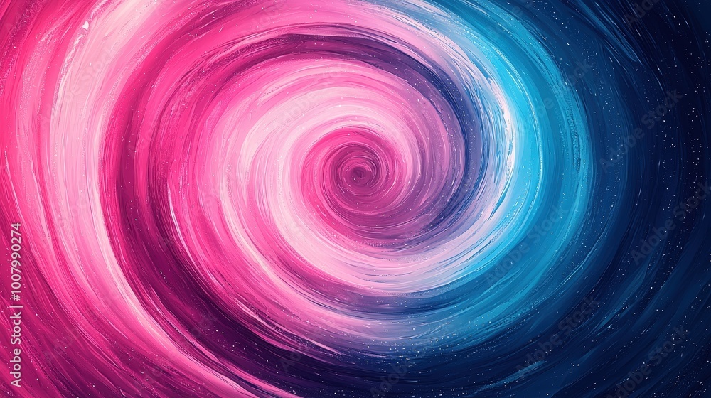 Poster vibrant swirl of neon colors in an abstract texture pattern