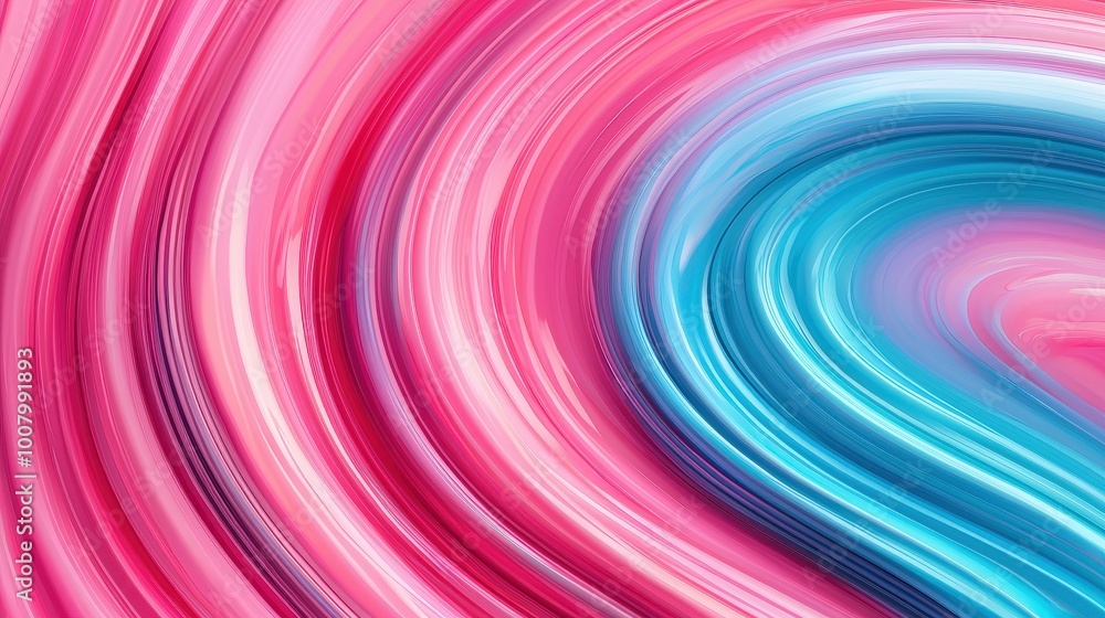Poster vibrant swirl of neon colors in an abstract texture pattern