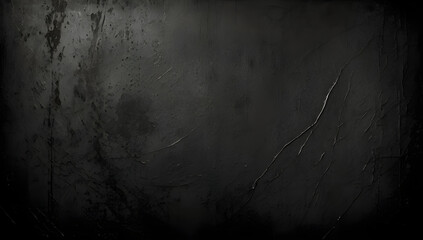 Matte black texture with visible crevices