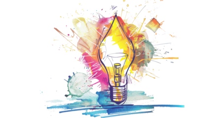 Startup logo design sketch on white background