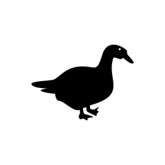 Duck logo vector illustration design template. Duck icon with attractive design.