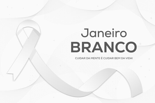 janeiro branco background illustration design in gradient style