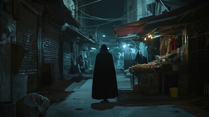 Naklejka premium halloween theme, hope in the dark