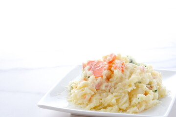 定番のお惣菜といえば、ポテトサラダ
