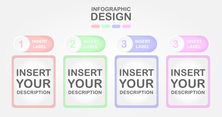 Square Boxes Infographic Design Presentation