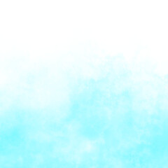 Blue fog texture isolated on transparent background. Steam special effect. Realistic cloud smoke or mist 