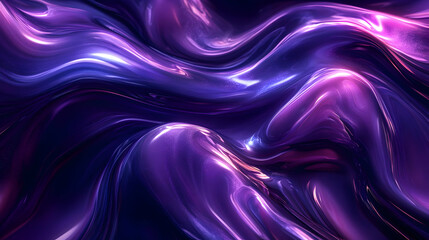 Obraz premium Abstract Purple and Blue Liquid Background