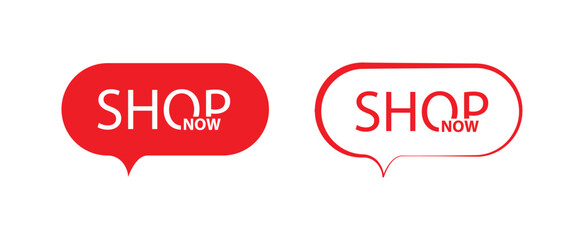 shop now button on white background	