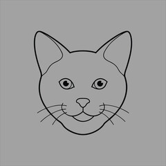 Obraz premium illustration of a cat
