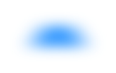Blue round gradient overlay