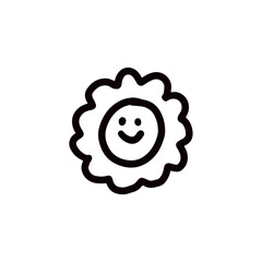 flower icon design vector illustration