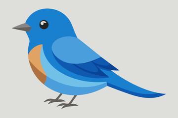 High-Quality Bluebird Vector
