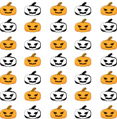 Halloween Pumpkin Pattern