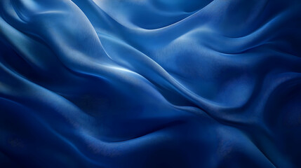 Obraz premium Abstract Blue Fabric Texture Background Illustration