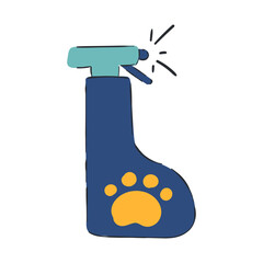 Anti-odor Pet Care Petshop Illustration