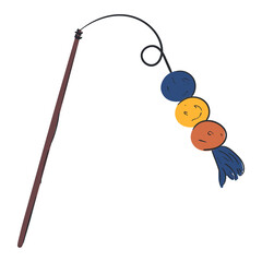 Cat Toy Petshop Illustration