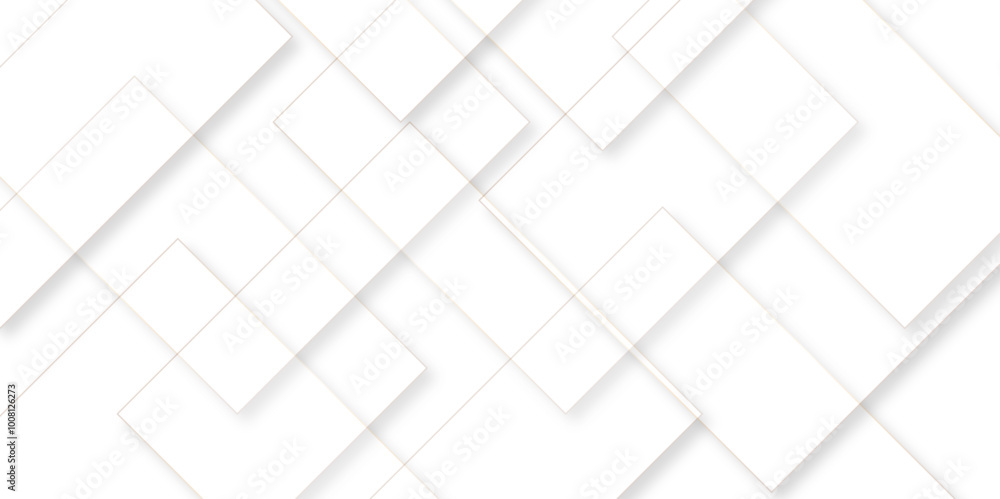 Leinwandbilder Abstract geometrical white with triangle background. Dynamic and seamless retro pattern stripes abstract white geometric background vector illustration shine and layer element for presentation.	
