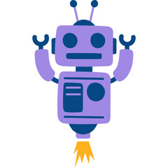 Kids Robotic Illustration