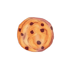 chocolate chip steamed cake