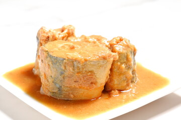 新鮮なサバを味噌でじっくりと煮込んだ、サバの味噌煮
