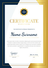 Obraz premium Elegant Certificate Template Design