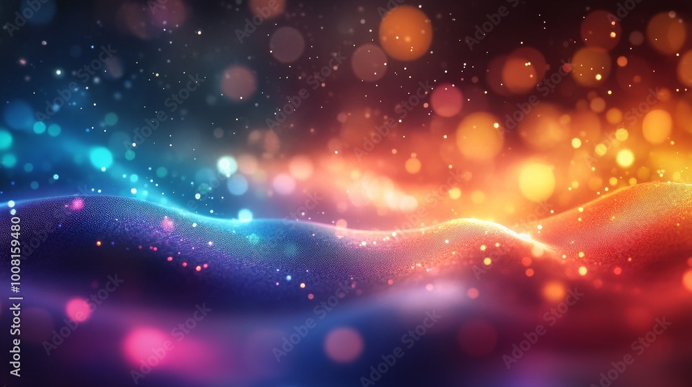 Aufkleber soft and minimal turn-around light background with smooth gradients and subtle glowing highlights, p