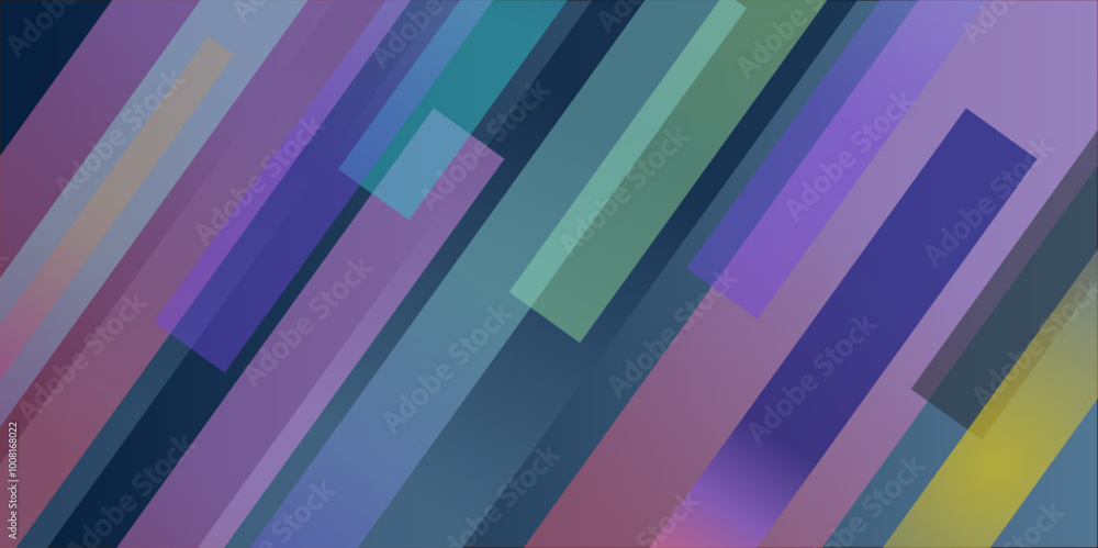 Poster grey blue teal abstract background geometry triangle diagonal neon light and layer element. modern a
