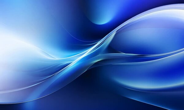 Tourbillonnement d&rsquo;un objet fluide dans les tons bleus, fond, background, artistique et abstrait - ressource graphique