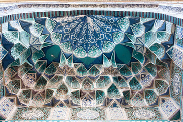 Mausoleum of Shah-i-Zinda in Samarkand, Uzbekistan