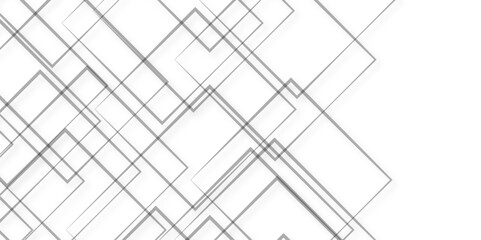 white transparent material in triangle diamond and squares. Abstract background with lines.