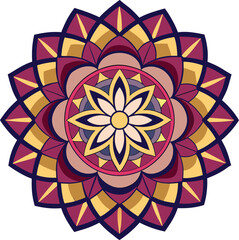 Ornamental luxury mandala pattern  design