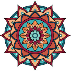 Ornamental luxury mandala pattern  design