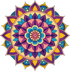 Ornamental luxury mandala pattern  design