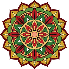 Ornamental luxury mandala pattern  design