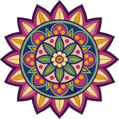 Ornamental luxury mandala pattern  design