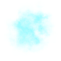 Realistic fog smoke cloud transparent background