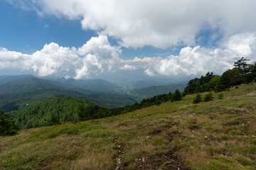 Hiking on Mountain Daibosatsu in Japan
