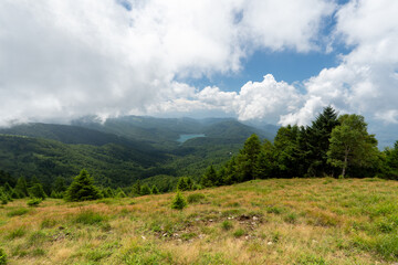 Hiking on Mountain Daibosatsu in Japan
