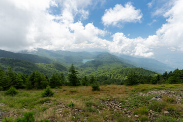 Hiking on Mountain Daibosatsu in Japan