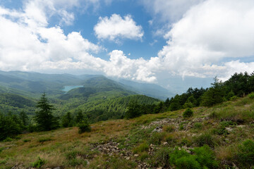 Hiking on Mountain Daibosatsu in Japan