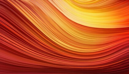Fototapeta premium Vibrant Abstract Swirls of Fiery Reds and Oranges Flowing in Dynamic Curves, Representing Energy, Movement, and Heat in a Striking, Fluid Design