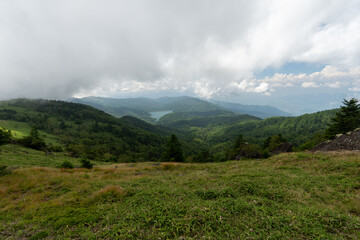 Hiking on Mountain Daibosatsu in Japan