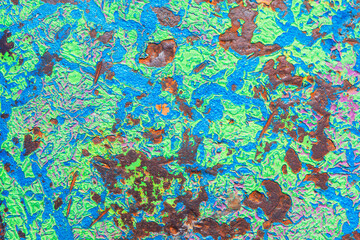 Grunge vintage background with rusty metal surface. Textured and artistic design