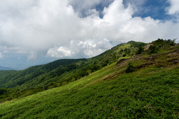 Hiking on Mountain Daibosatsu in Japan