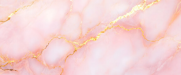 Pink Gold Marble texture luxurious background, floor decorative stone