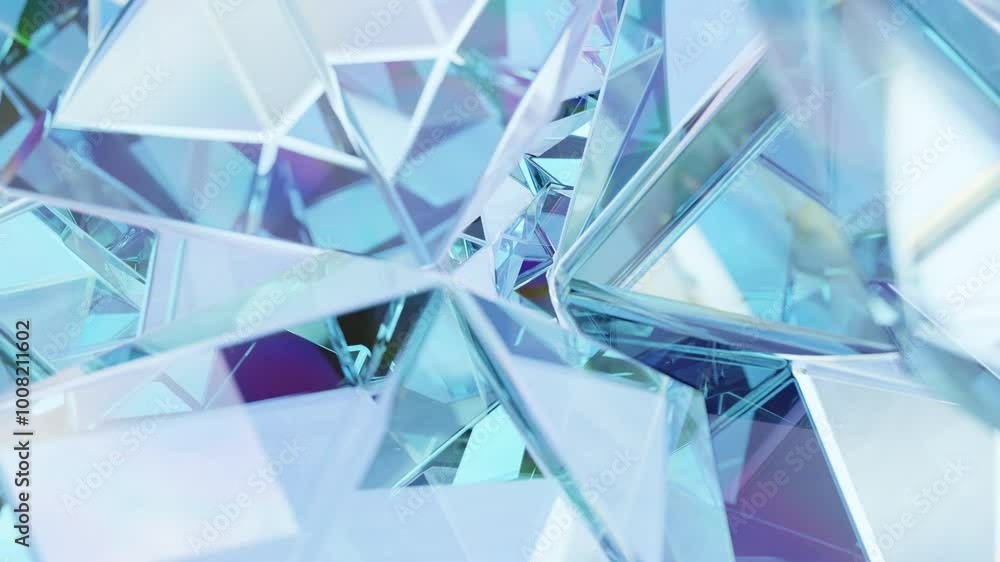 Poster a modern background with a polygonal crystal shape. a 3d rendering of a geometric jewelry surface. s