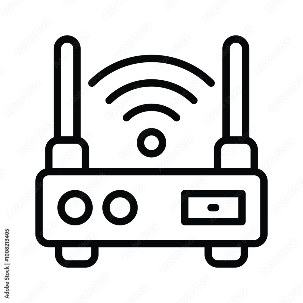 Wall mural a wireless router for internet connectivity and data distribution