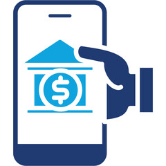 Mobile Banking Icon