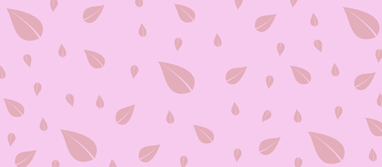 Colorful leaf pattern background